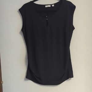 Elegant Black Sleeveless Top